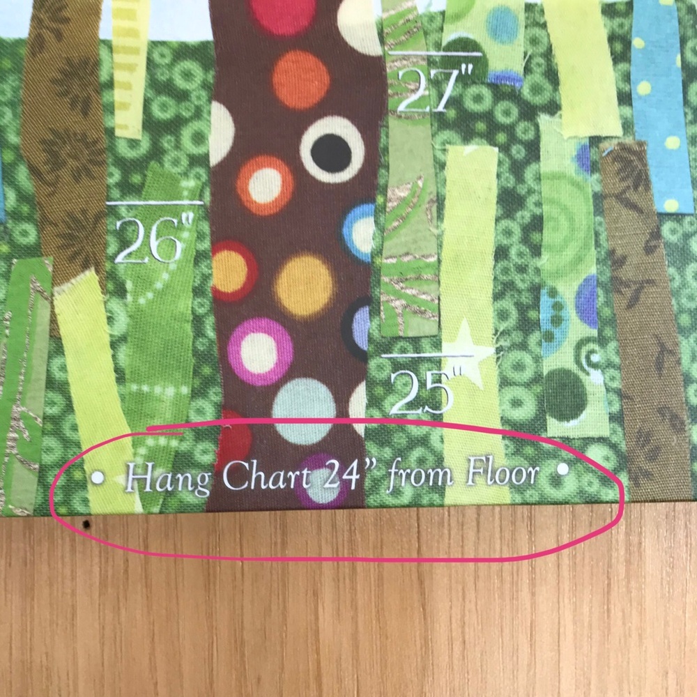 eeBoo Keepsake Growth Chart - Picture 8 of 9